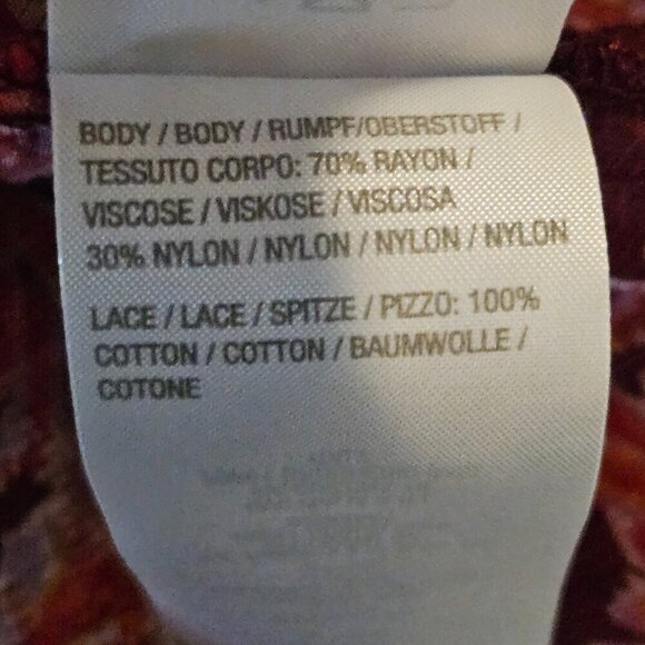 Isaac Mizrahi Live Women Size 1X Button down Blouse Paisley with trim. - Picture 9 of 10